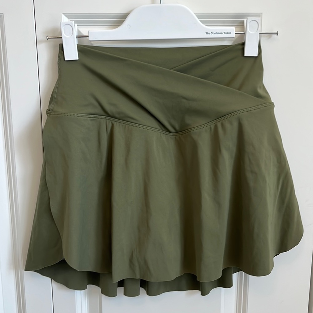 Halara Green Tennis Skirt
